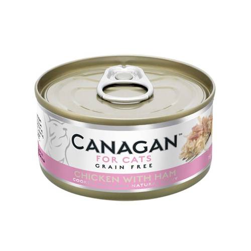 Canagan Umido per Gatti 75g - Pollo e Prosciutto