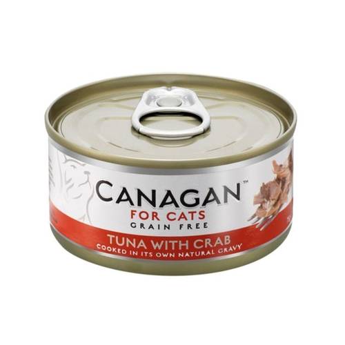 Canagan Umido per Gatti 75g - Tonno e Granchio