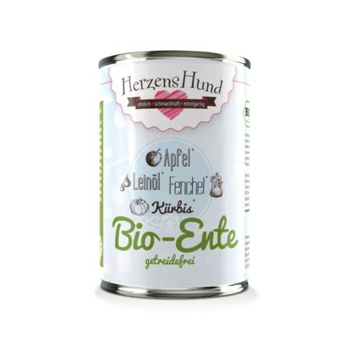 Herzen anatra Biologica con verdure Bio Grain Free