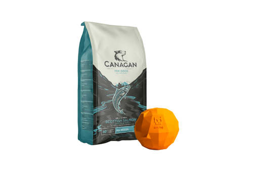 COMBO! SUPER ORANGE Gioco + Canagan Salmone Scozzese per Cani