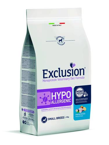 EXCLUSION Hypoallergenico Pesce e Patate Small Breed