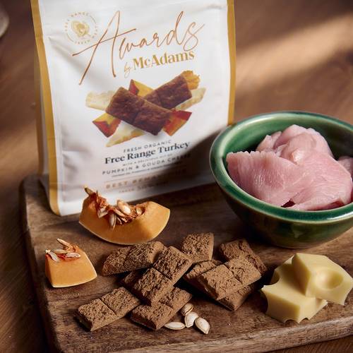 McAdams Snack - Tacchino Ruspante con Zucca e Formaggio