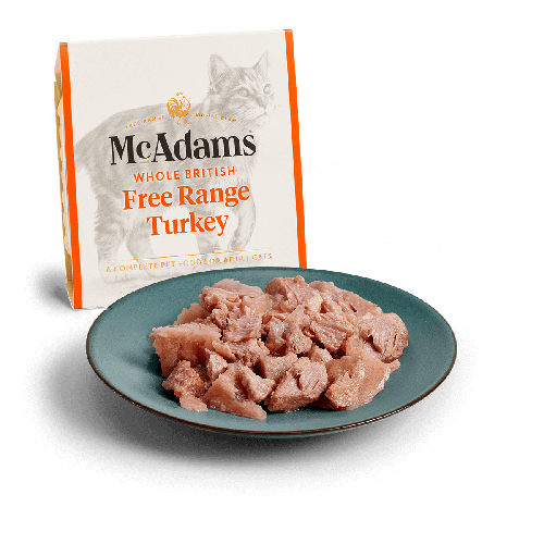 McAdams Cat Tacchino Ruspante 100g
