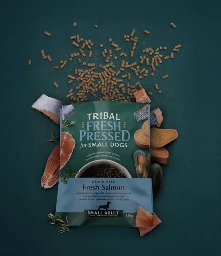 TRIBAL pressato a freddo small breeds Salmone