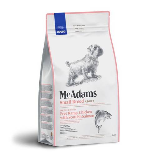McAdams Small Breed Pollo Ruspante & Salmone Scozzese