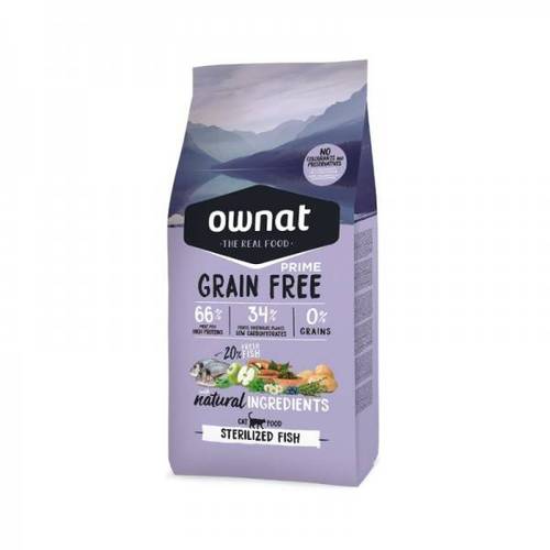 COMBO! Cat Prime Grain Free Sterilized al Pesce per Gatti + BENTONITE 10 LITRI