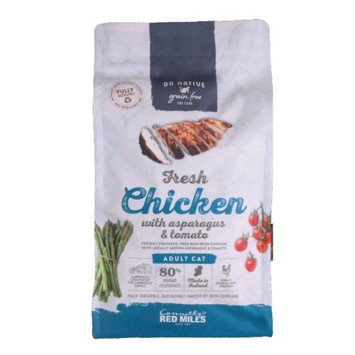 Go Native - Pollo con asparagi per gatti adulti