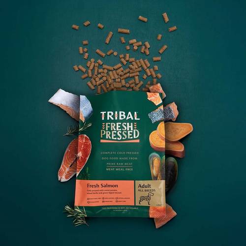 TRIBAL Pressato a freddo Salmone