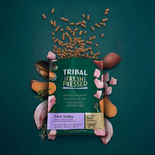 TRIBAL Pressato a freddo Light/Senior Tacchino